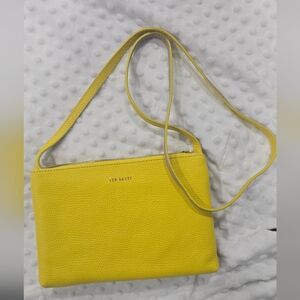 Ted Baker Yellow N nude Color Block Crossbody Bag